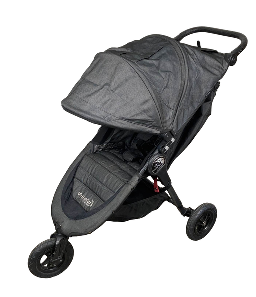 used Baby Jogger City Mini GT Single Stroller, 2016, Charcoal