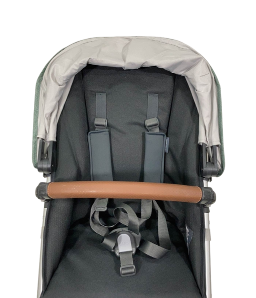 secondhand UPPAbaby VISTA RumbleSeat V2, 2015+, 2020, Emmett (Green Melange)