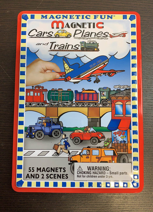 used Lee Publications Magnetic Fun, Cars Planes And Trains
