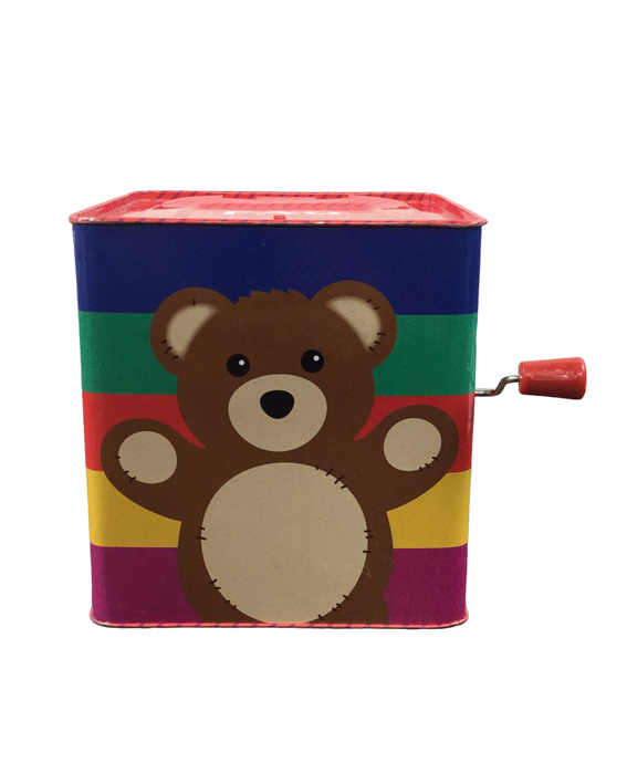 used FAO Schwarz Musical Teddy Jack In Box