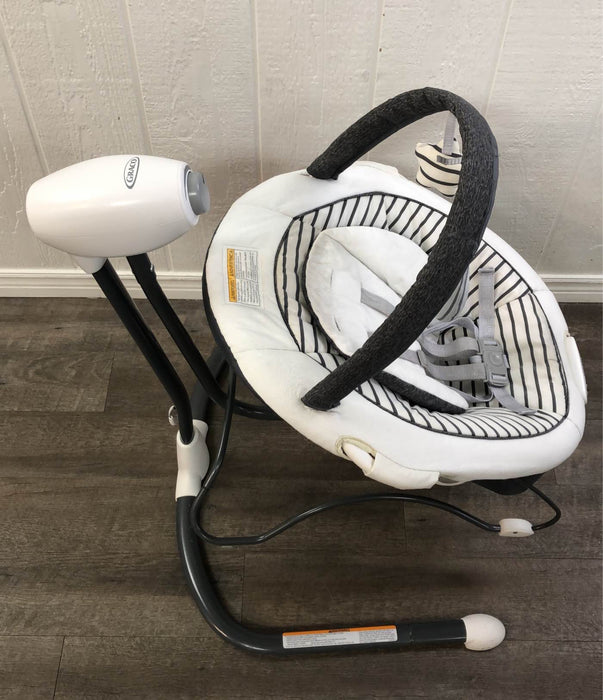 secondhand Graco Duet Sway LX Swing With Portable Bouncer