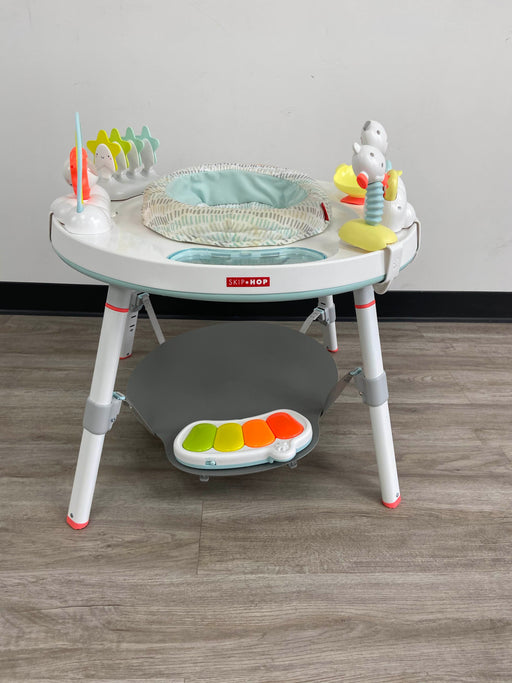 used Skip Hop Explore and More Baby's View 3-Stage Activity Center, Silver Lining Cloud