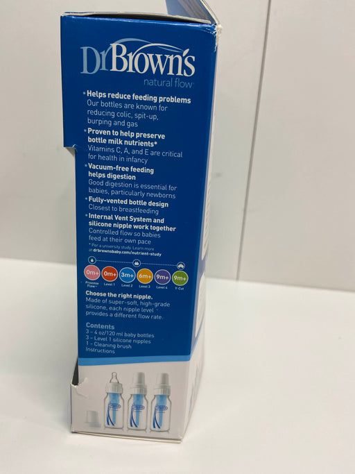 secondhand Dr. Brown’s Original Bottle, 8 Ounce, 3 Pack