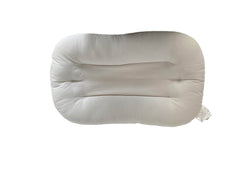 used Snuggle Me Organic Sensory Infant Lounger, Quilted Linen