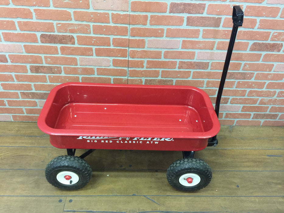 secondhand Radio Flyer Classic Red Wagon Plus Umbrella