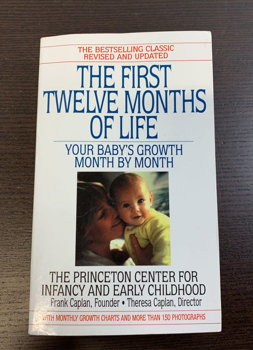 used The First Twelve Months Book Your Baby’s Growth Month By Month