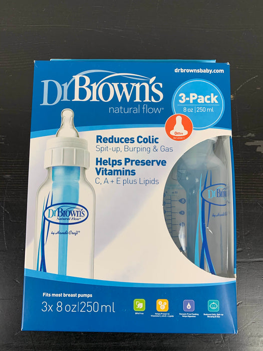 used Dr. Brown’s Original Bottle, 8 Ounce, 3 Pack