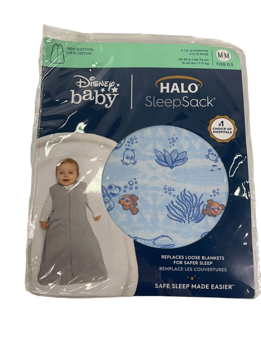 used Halo Cotton Sleepsack, M, Nemo Tie Dye