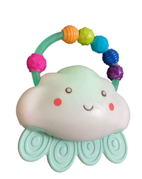 used B. toys Rain-Glow Squeeze Light-up Cloud Rattle