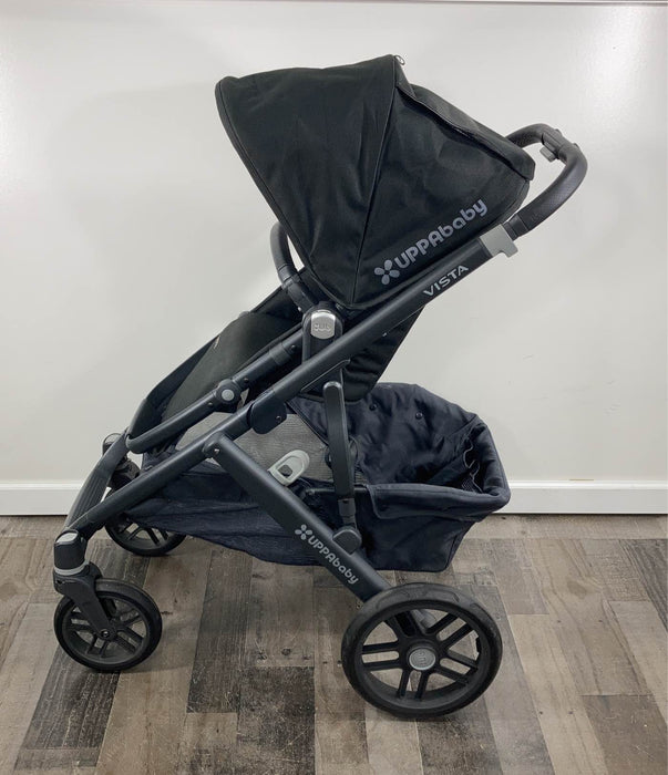 secondhand UPPAbaby VISTA Stroller, Jake (Black), 2018