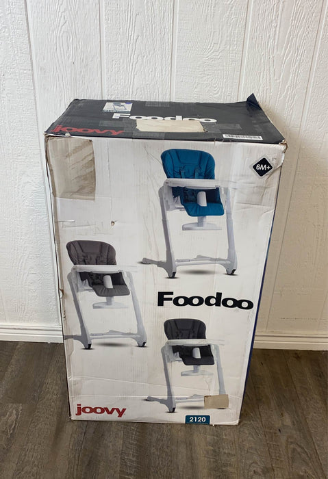 used Joovy FooDoo High Chair, Turquoise