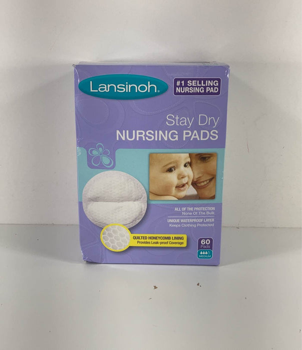 used Lansinoh Stay Dry Disposable Nursing Pads