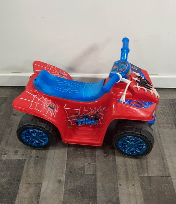 secondhand Dynacraft Spider-Man 6V Quad Ride-On