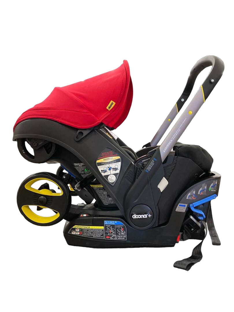 red doona car seat stroller Doona Infant Car Seat & Stroller Combo, 2023, Flame Red