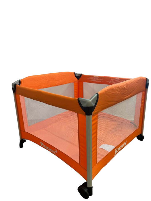 secondhand Joovy Room2 Playard, Orange