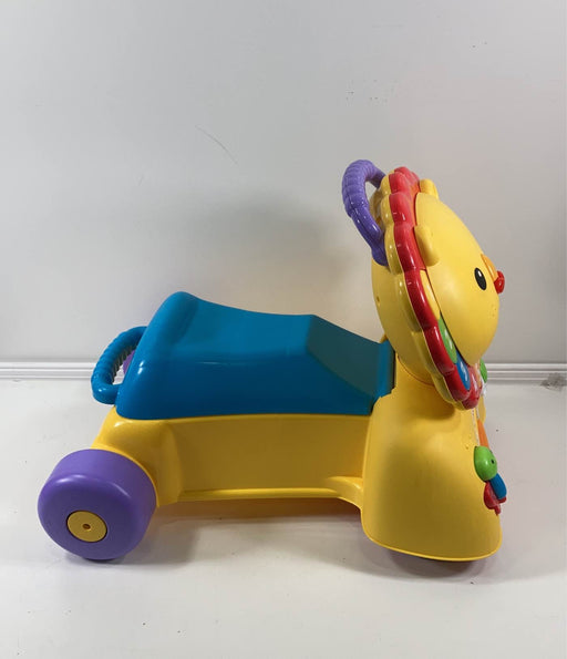 used Fisher Price 3-in-1 Sit, Stride, and Ride Lion Toy