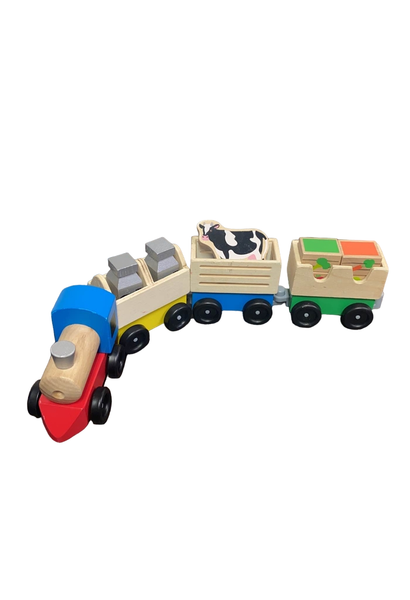 Melissa & online doug farm train