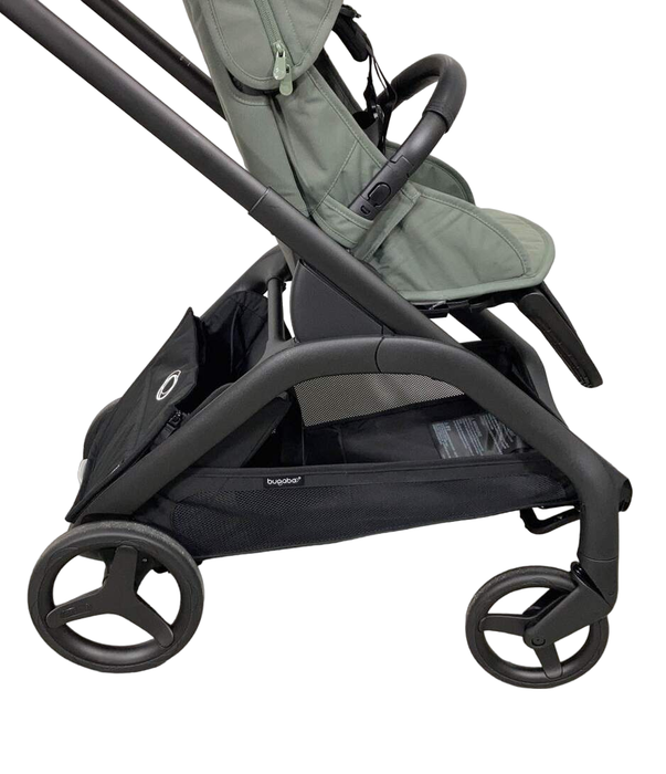 used Bugaboo Dragonfly Bassinet and Seat Stroller, Black, Forest Green, Forest Green, 2023