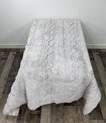 Shop Lorena Canals Braids 4’ x 5’ 3” Washable Rug, Pearl Grey at GoodBuy Gear