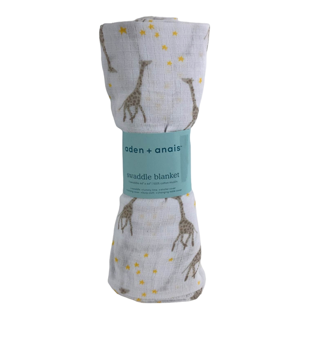 Aden + Anais Swaddle Blanket, Grey Giraffes