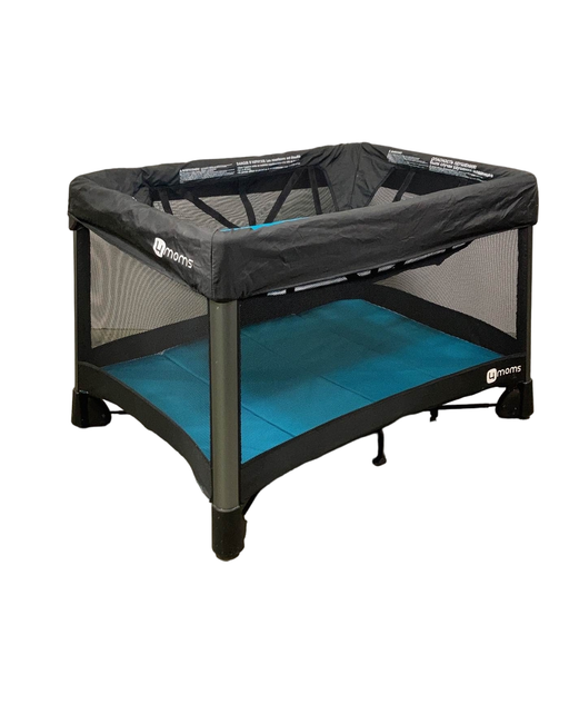 used 4moms Breeze Playard, 1028, Blue