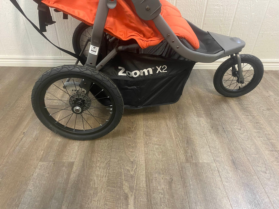 Joovy Zoom X2 Double Jogging Stroller, 2021, Parika