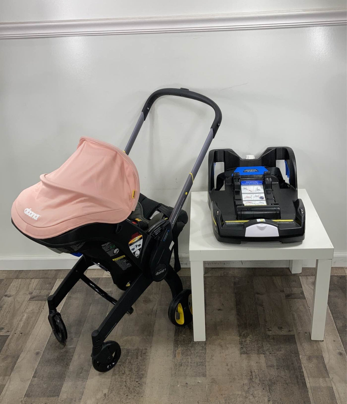pink doona stroller Doona Infant Car Seat & Stroller Combo, Blush Pink, 2022
