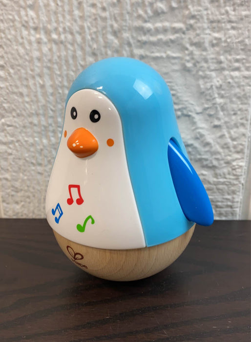 secondhand Hape Penguin Musical Wobbler