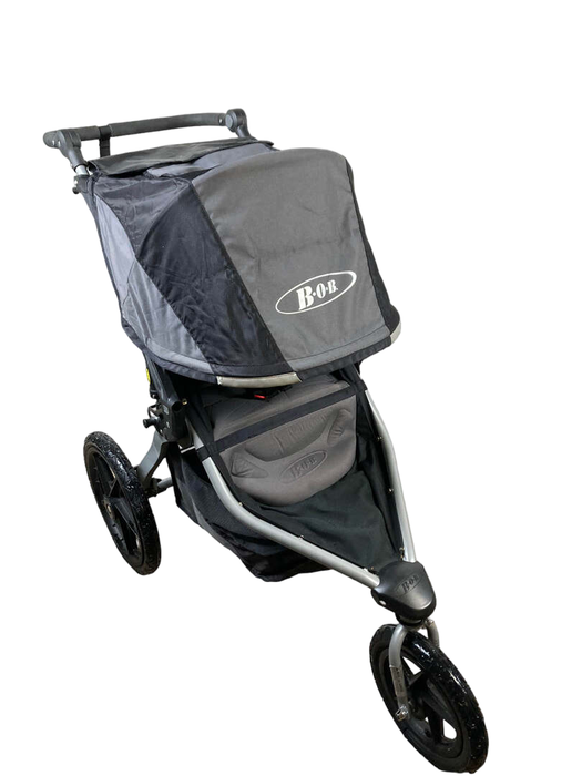 secondhand BOB Revolution Flex Single Jogging Stroller, 2015, Graphite Black