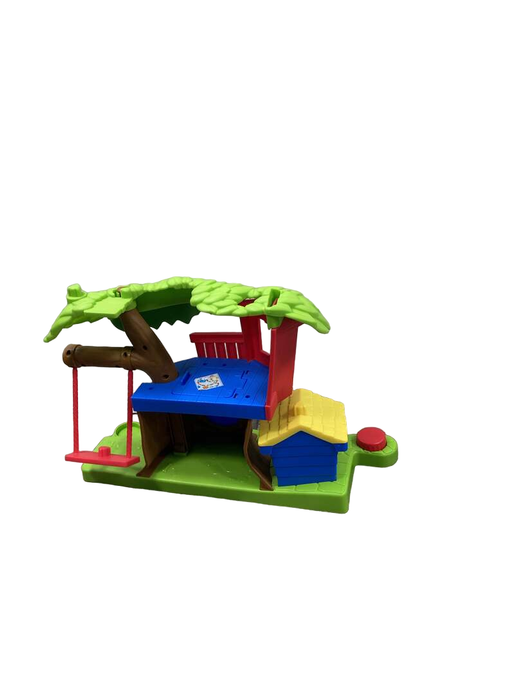 secondhand Fisher Price Little People Swing And Share Treehouse