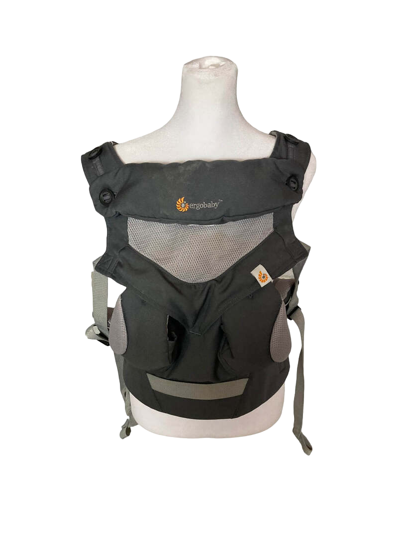 ergobaby 360 carrier cool air carbon grey Ergobaby 360 All Positions Cool Air Mesh Baby Carrier, Carbon Grey