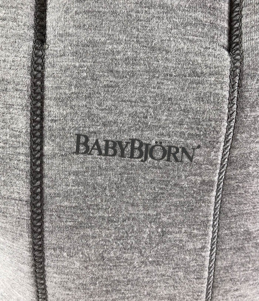 secondhand BabyBjorn Baby Carrier Mini, Light Gray 3D Jersey