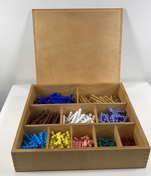 used Alison’s Montessori Decanomial Bead Box