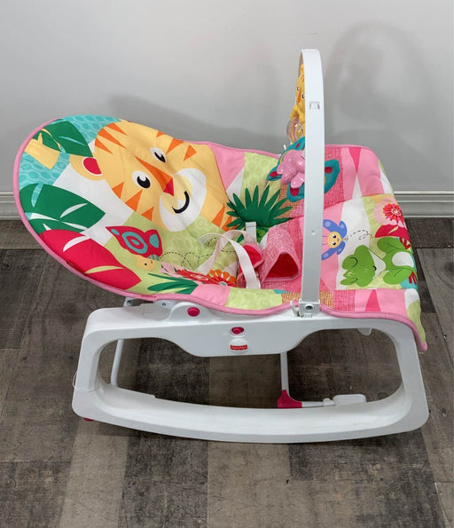 secondhand Fisher Price Deluxe Infant To Toddler Rocker