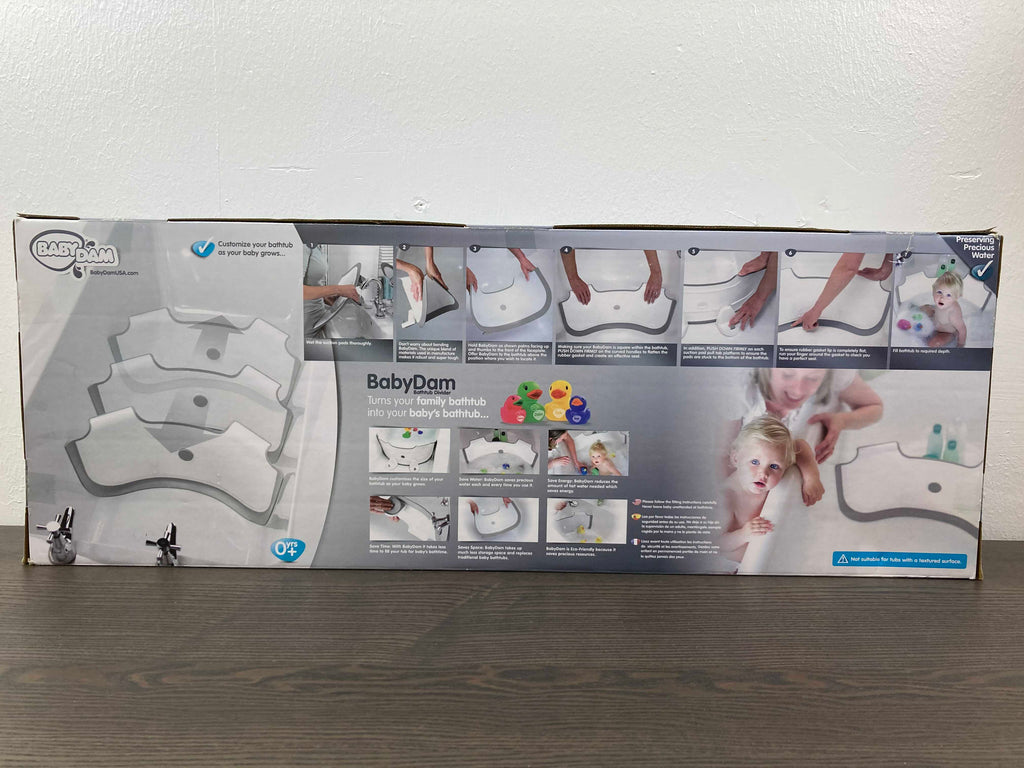 BabyDam Bathtub Divider