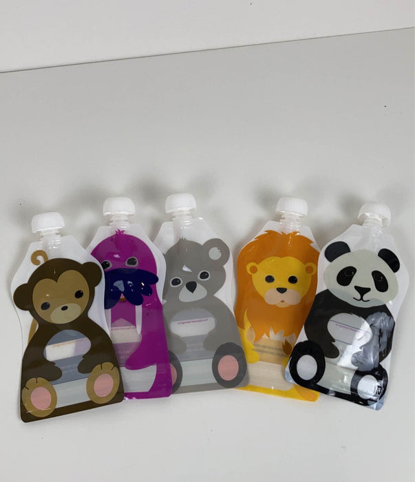Shop Squooshi Reusable Food Pouches 5 oz-6 Count at GoodBuy Gear