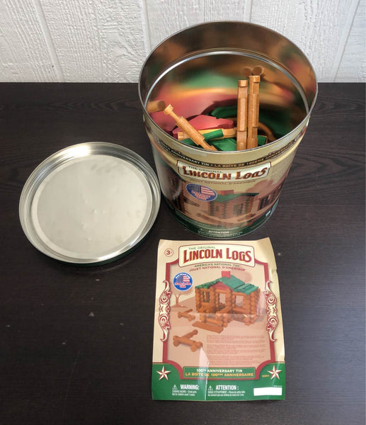 Logs 100th Anniversary Lincoln Logs Price K'Nex Lincoln Logs