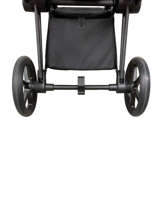 Cybex PRIAM Stroller, Matte Black, Deep Black, 2022