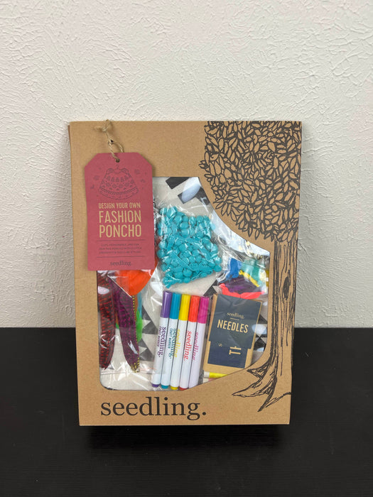 used Seedling Design Your Own Fashion Poncho Activity Kit