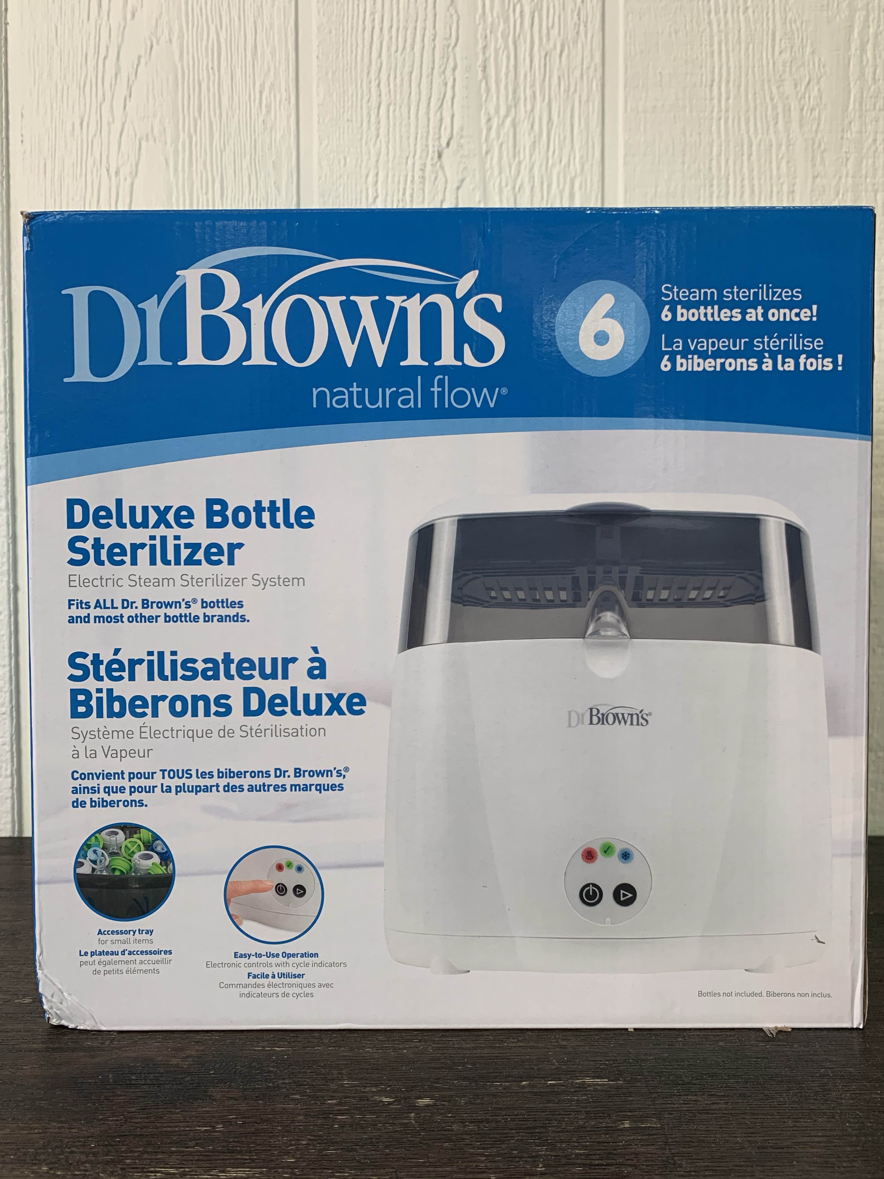 Dr brown's hot sale bottle sterilizer