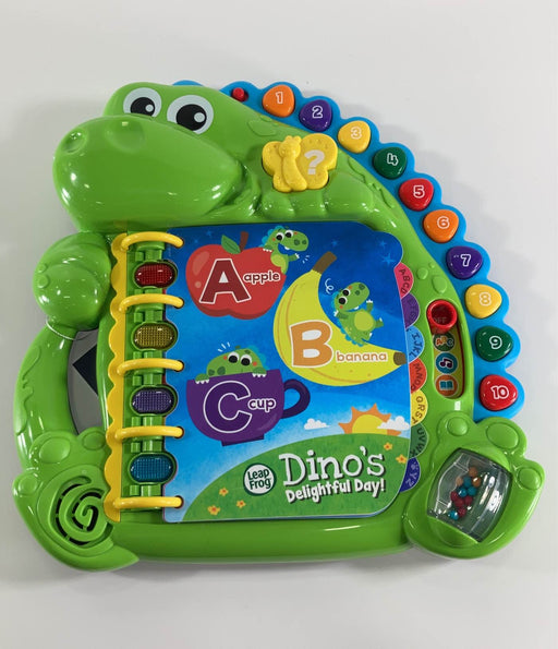 Shop Leap Frog Dino’s Delightful Day Alphabet Book at GoodBuy Gear