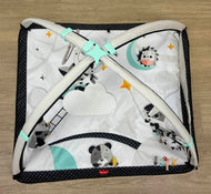 secondhand Tiny Love Black & White Gymini Activity Playmat, Magical Tales