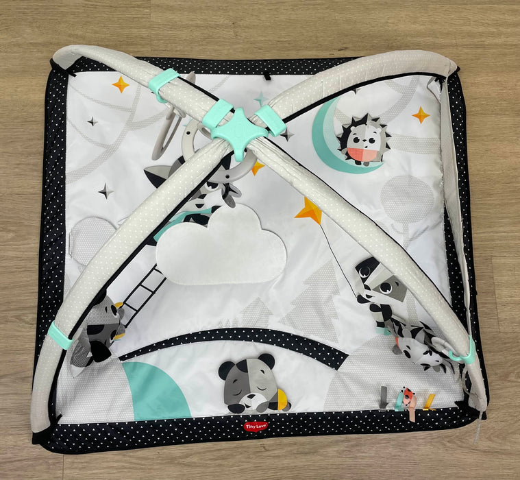 secondhand Tiny Love Black & White Gymini Activity Playmat, Magical Tales