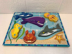 secondhand Melissa & Doug Wooden Puzzle