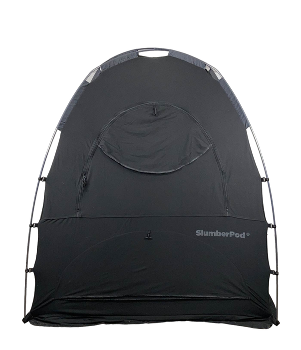 used SlumberPod 3.0 Sleep Canopy, Black with Grey Accents