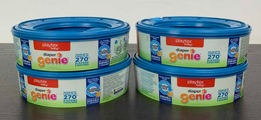 used Playtex Diaper Genie Refills 4 Pack