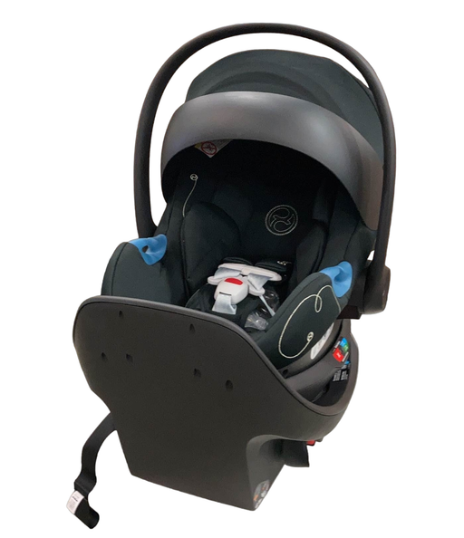 Shop Cybex Aton G Swivel Infant Car Seat and Base, 2023, Moon Black at GoodBuy Gear