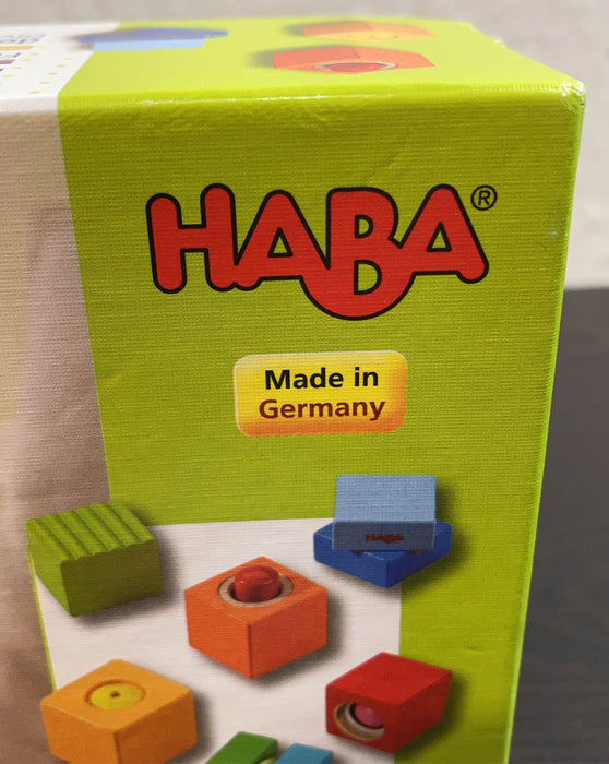 used HABA Wooden Discovery Blocks