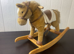 secondhand Chrisha Playful Plush Rocking Horse