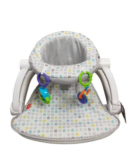 secondhand Fisher Price Sit-Me-Up Floor Seat, Honeydew Drop